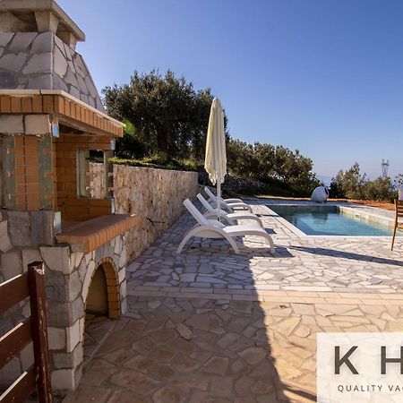 Skoumas Villa Surrounded By Olive Trees! Vlachata Extérieur photo