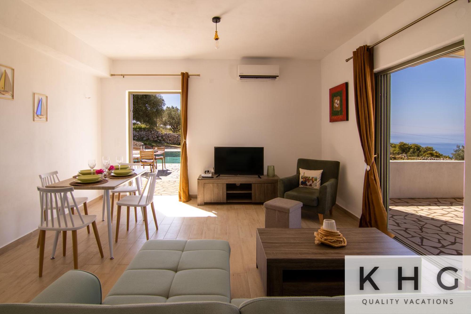 Skoumas Villa Surrounded By Olive Trees! Vlachata Extérieur photo