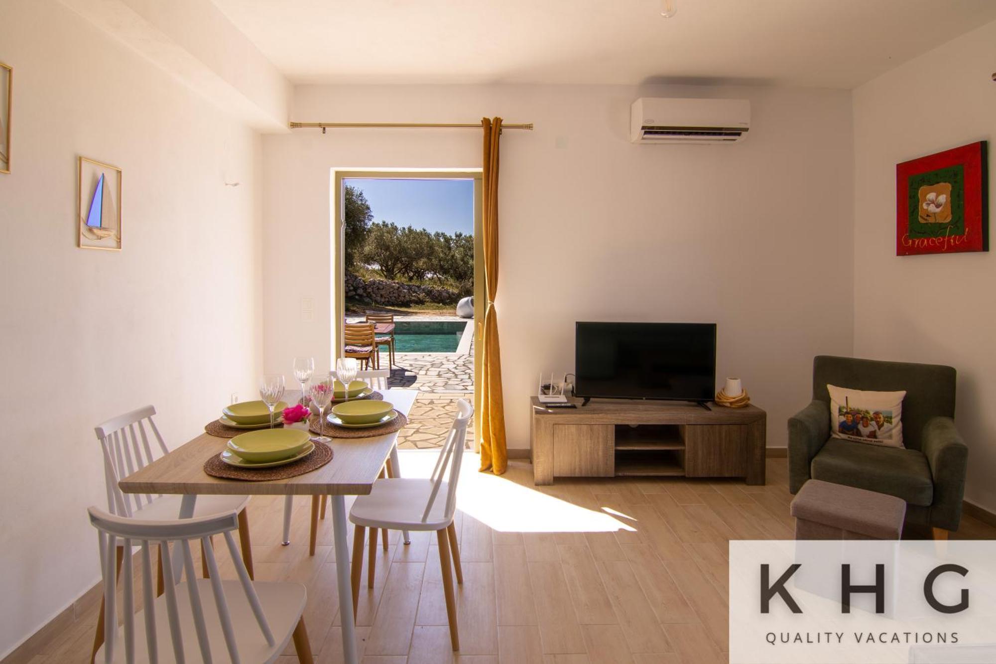 Skoumas Villa Surrounded By Olive Trees! Vlachata Extérieur photo